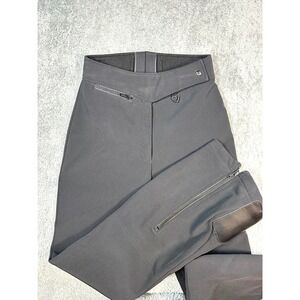 Obermeyer womens 6R ski snow pants black winter flare Entrant